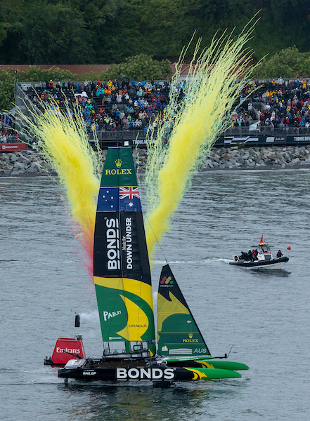 The BONDS Flying Roos win ROCKWOOL Germany SailGP 2026 // Photo credit: SailGP media team 