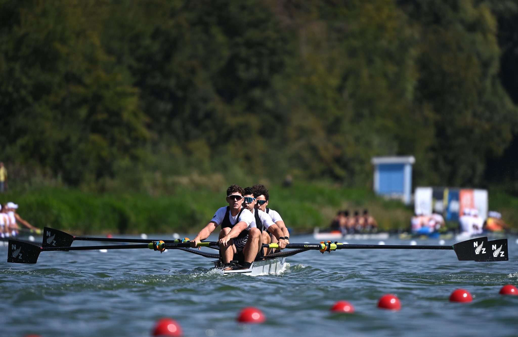 Returning Olympians right back into their stride