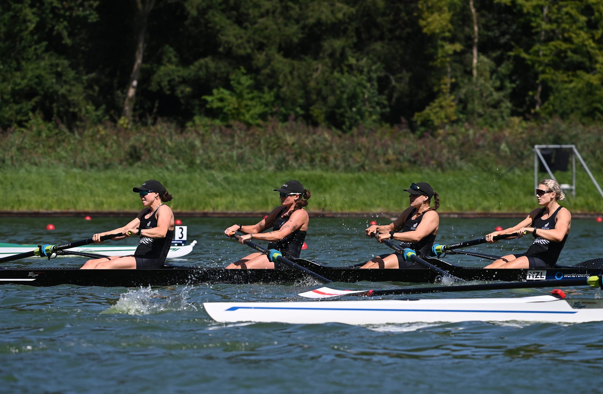 Returning Olympians right back into their stride