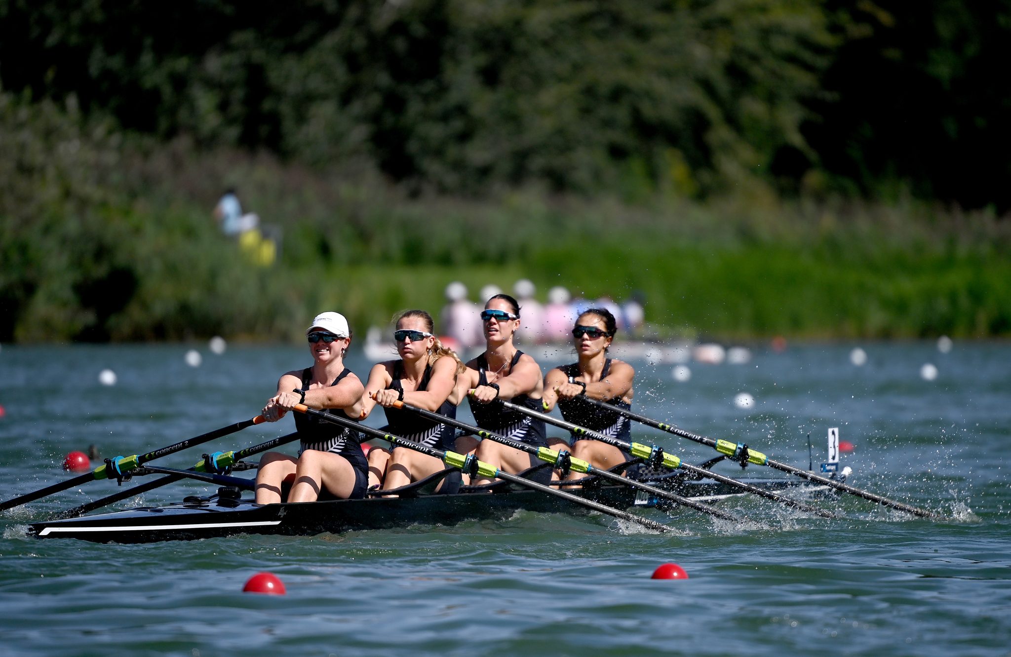 Returning Olympians right back into their stride