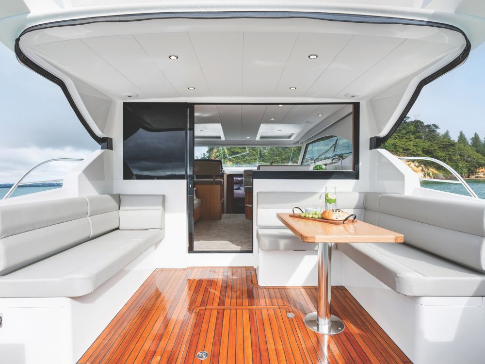 Clients have plenty of choices when deciding on their vessel’s features.