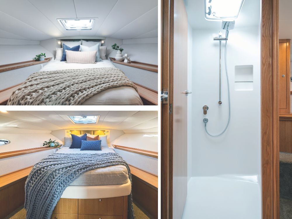 Clients have plenty of choices when deciding on their vessel’s features.
