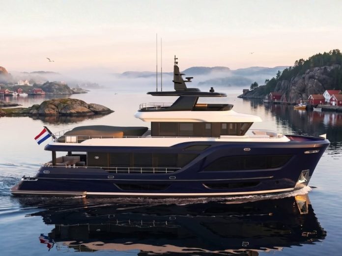 Steeler's Ocean Explorer 88 small gain, big change // Photo courtesy Steeler Yachts