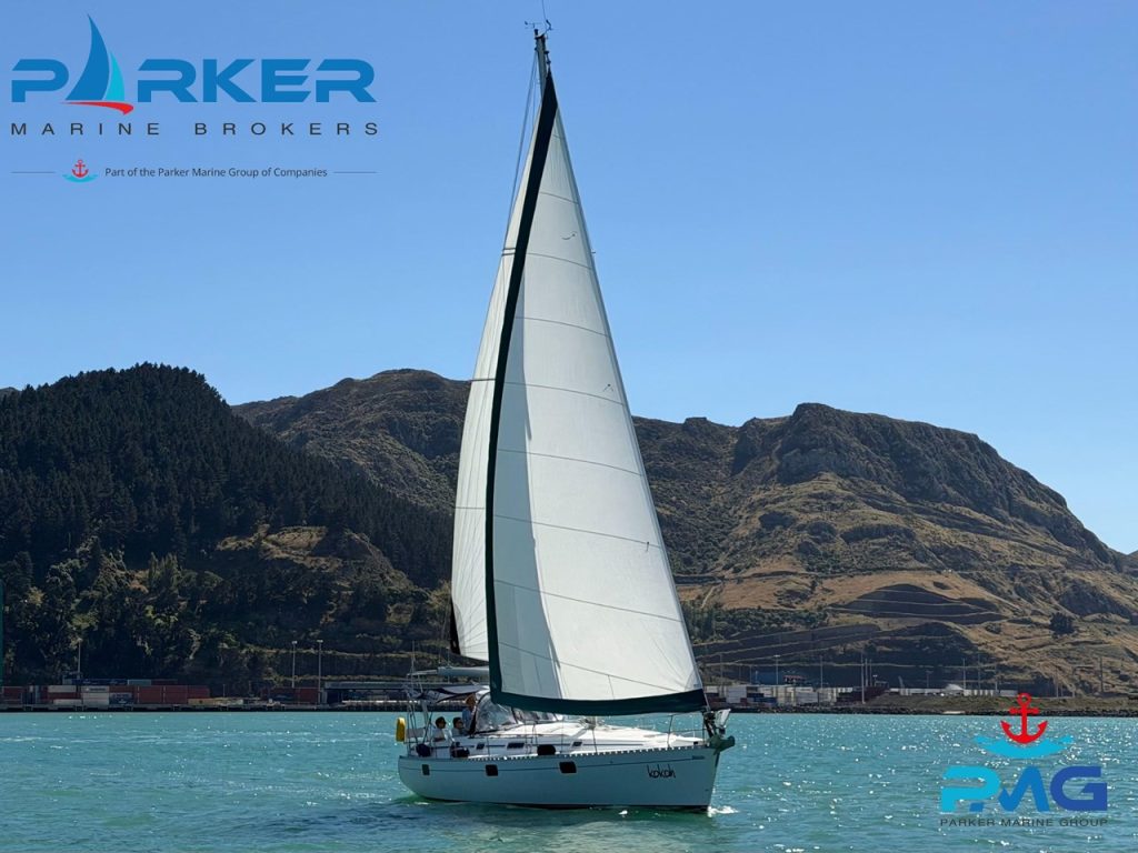 Beneteau Oceanis 400, "Kokah" (1994). For sale through Parker Marine.// Supplied by Parker Marine