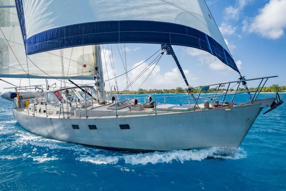 1996 Ocean 55. For sale through 36 Degrees Brokers. // Supplied