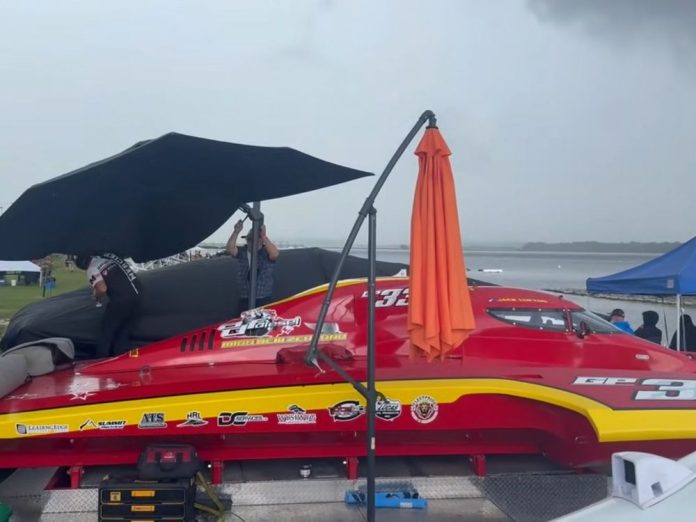 Racing was called off ar Beaucharnois this past weekend due to weather conditions. // Photo courtesy Hydro Thunder