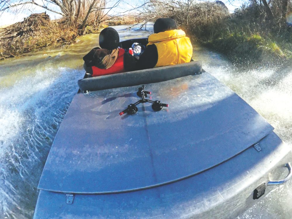 Jet boating in Canterbury. // Photo credit: Tom Fraser