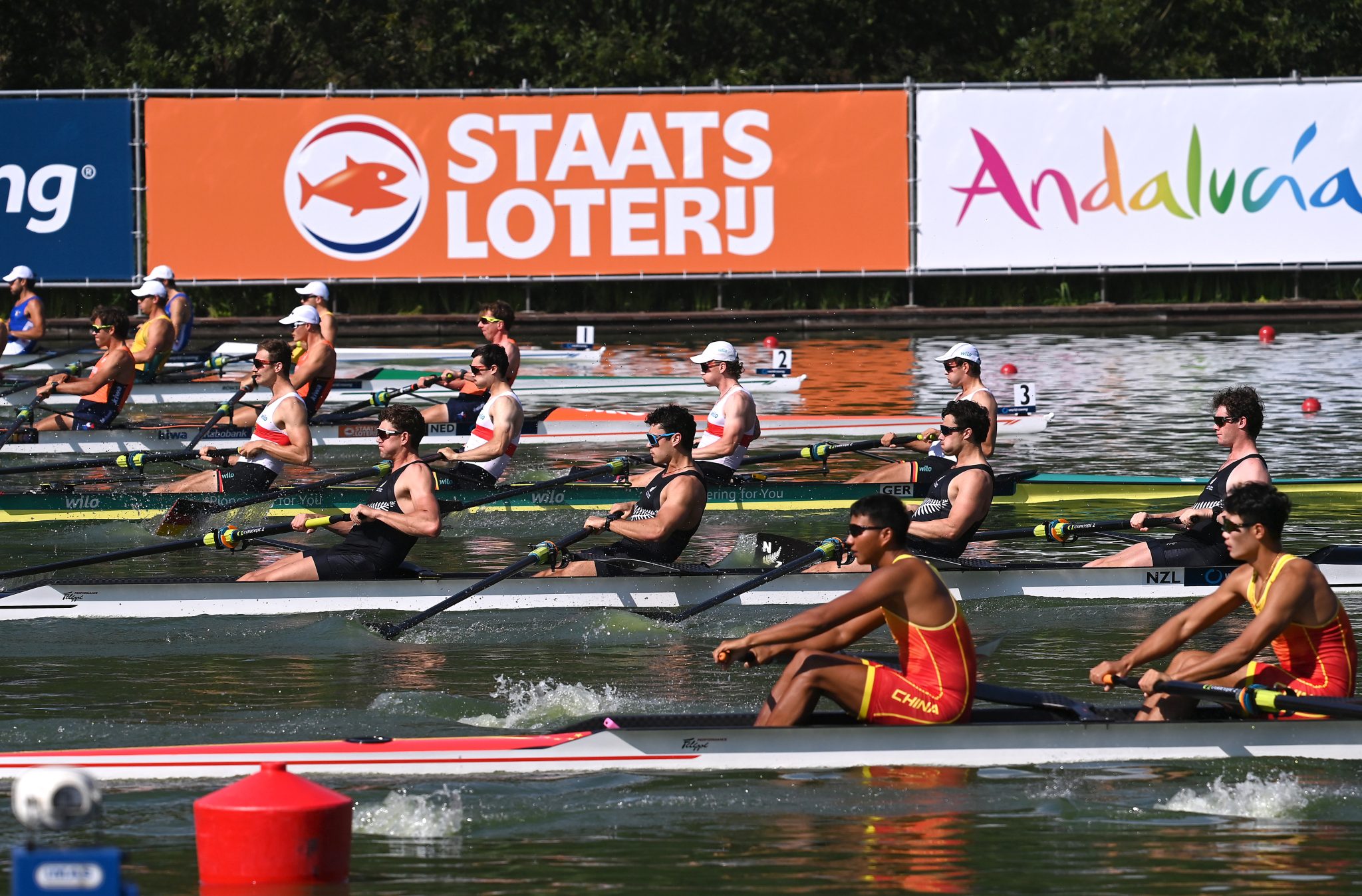 Fast-improving Men's Four rocket into medal race