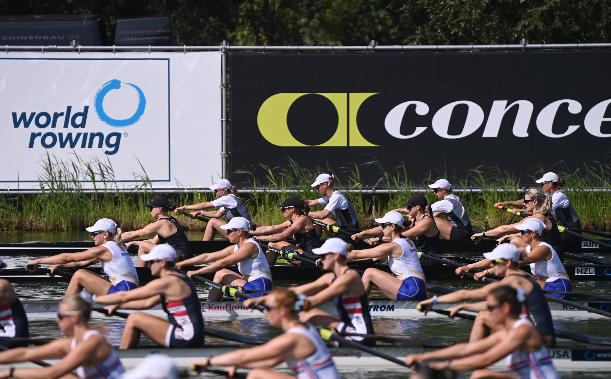 Fast-improving Men's Four rocket into medal race