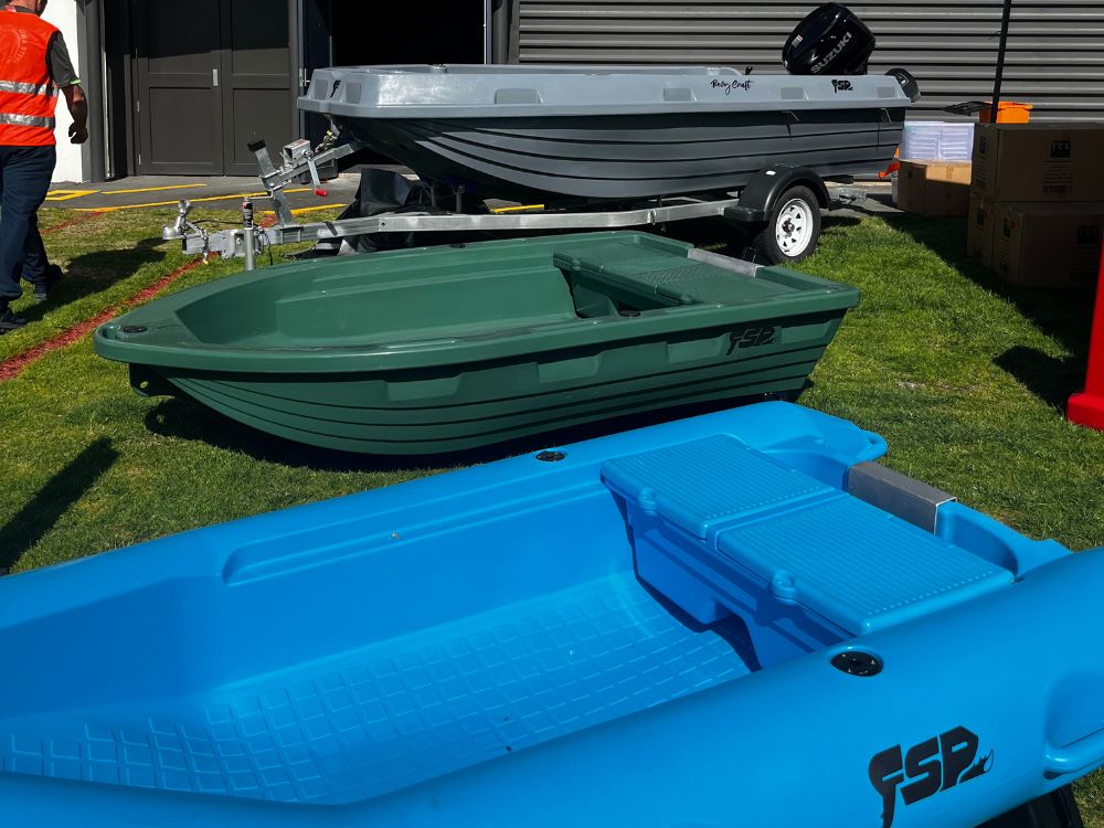 One day out, Boat Fish Dive Expo takes shape. // Photo credit: Kirsten Thomas