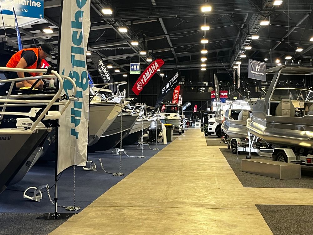 One day out, Boat Fish Dive Expo takes shape