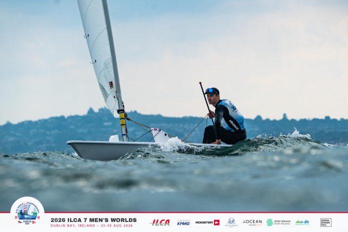 2026 ILCA 7 World Championship, Day 4: New Zealand's Tom Saunders charges into medal-series contention in Ireland