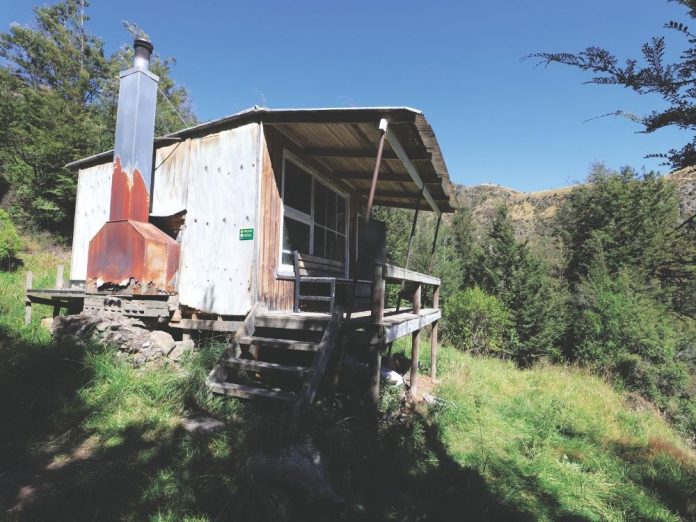 Huts like Hamilton Hut provide safety and accommodation opportunities for jet-boaters. // Photo credit: Tom Fraser
