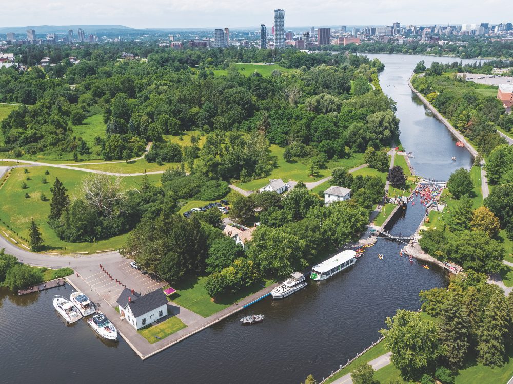 Dams and locks make up only 10% of the system. // Photo credit: Justen Soule