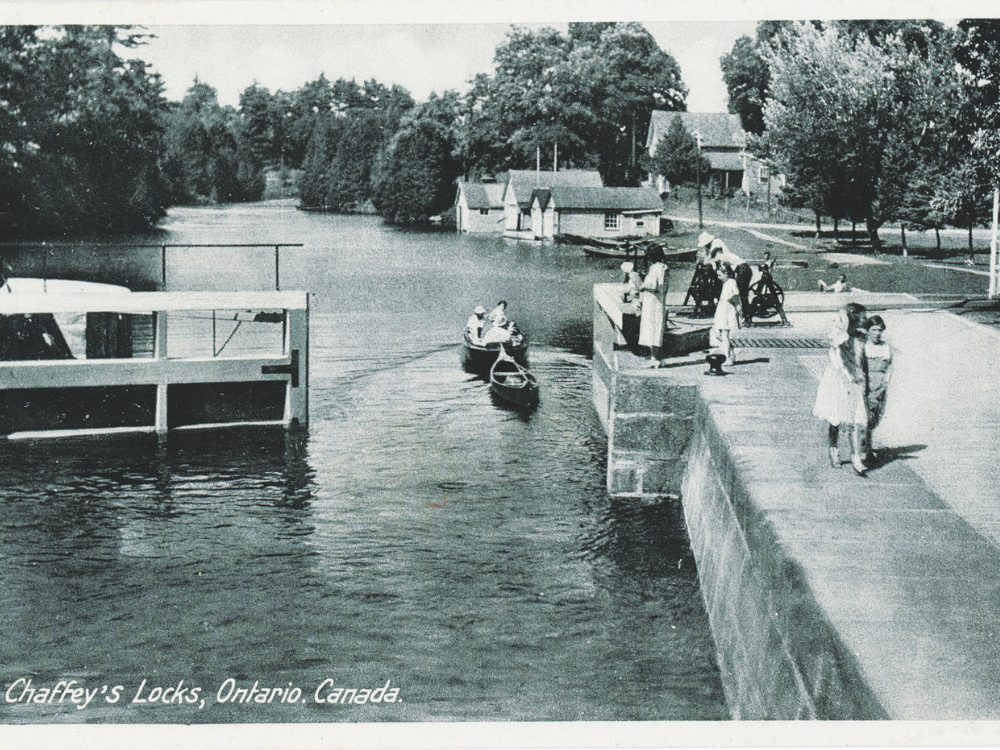 Rideau Canal, an epic of water, granite, and sweat.