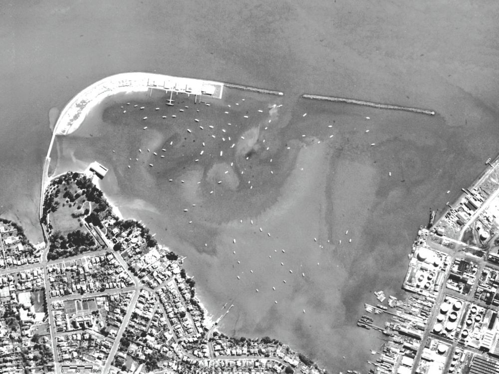 St Mary's Bay Boat Harbour circa 1950.