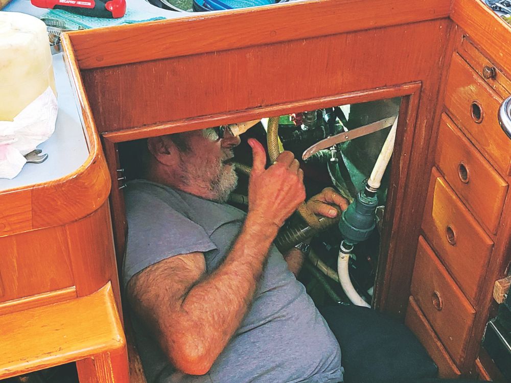 A degree of flexibility was important when replacing the hotwater system. The Italian Job. // Photo credit: Anna Willison