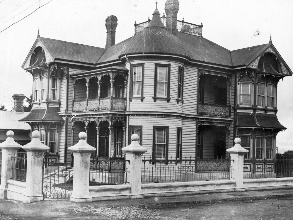 'Trentham' built by Josiah Webster in Shelly Beach Road, Herne Bay.