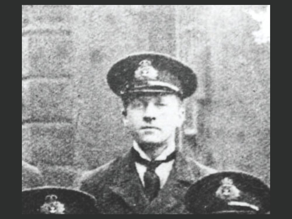 Lt Trentham Charles Webster RNVR 1916.