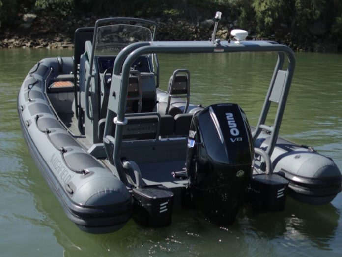 Mercury BlueNav hybrid outboard retrofit propulsion. // Photo courtesy BlueNav Mercury BlueNav hybrid outboard retrofit propulsion. // Photo courtesy BlueNav