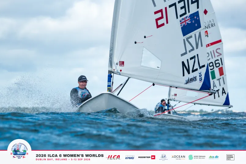 2026 ILCA 6 World Championship, Day 2: Greta Pilkington strengthens medal bid with another strong day on Dublin Bay