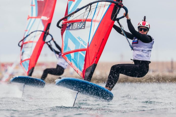 2026-iqfoil-world-championship-day-3-veerle-ten-have-surges- 2026 iQFOiL World Championship, Day 3: Veerle ten Have surges back into top 10 as Kiwis make gains in Weymouth