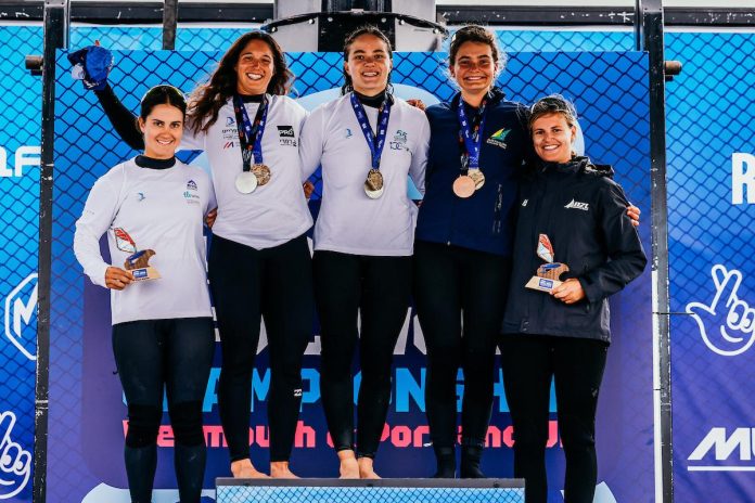 2026 iQFOiL World Championship: New Zealand's Veerle ten Have claims career-best fifth place in Weymouth