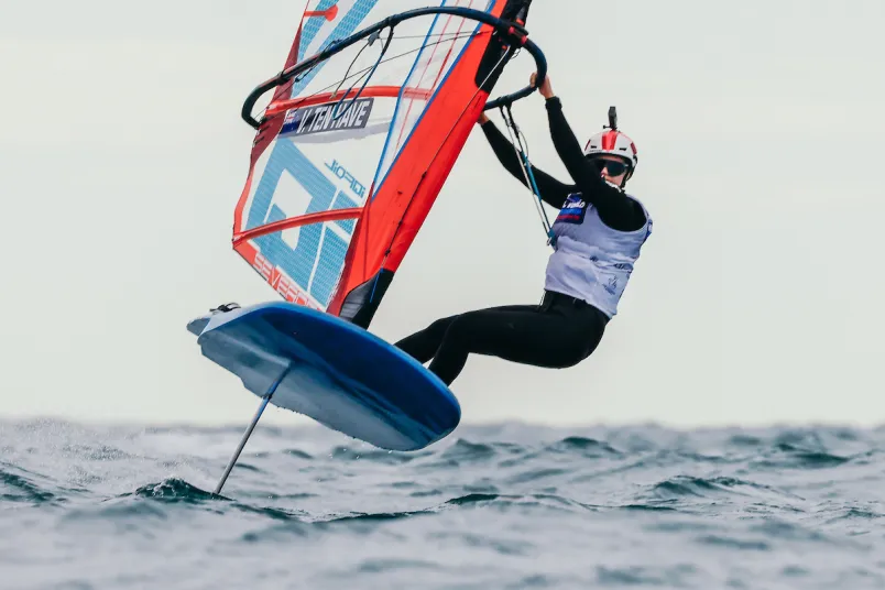 2026 iQFOiL World Championship: New Zealand's Veerle ten Have claims career-best fifth place in Weymouth