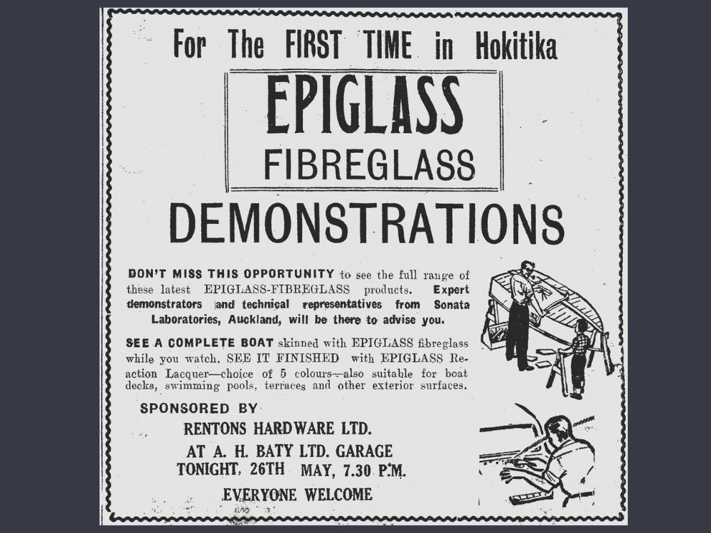 Epiglass ownership. // Courtesy Russell Pauling family