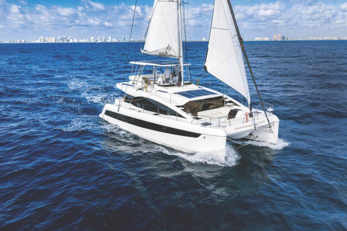 This Sail 50 is the first Downunder. Aquila Sail 50.