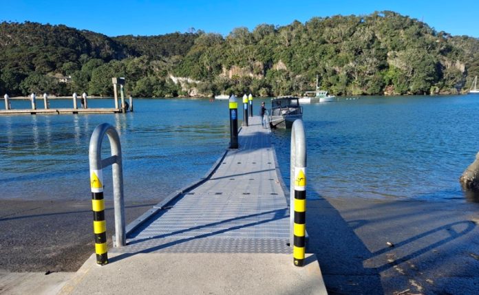 Whitianga's Esplanade ramp. // Photo courtesy Waikato Regional Council
