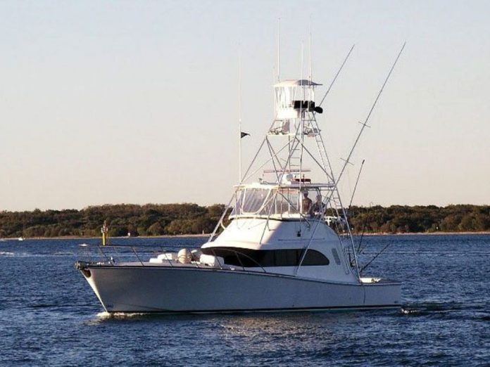 Tradition, the iconic Dickward 49ft custom-built gamefisher.
