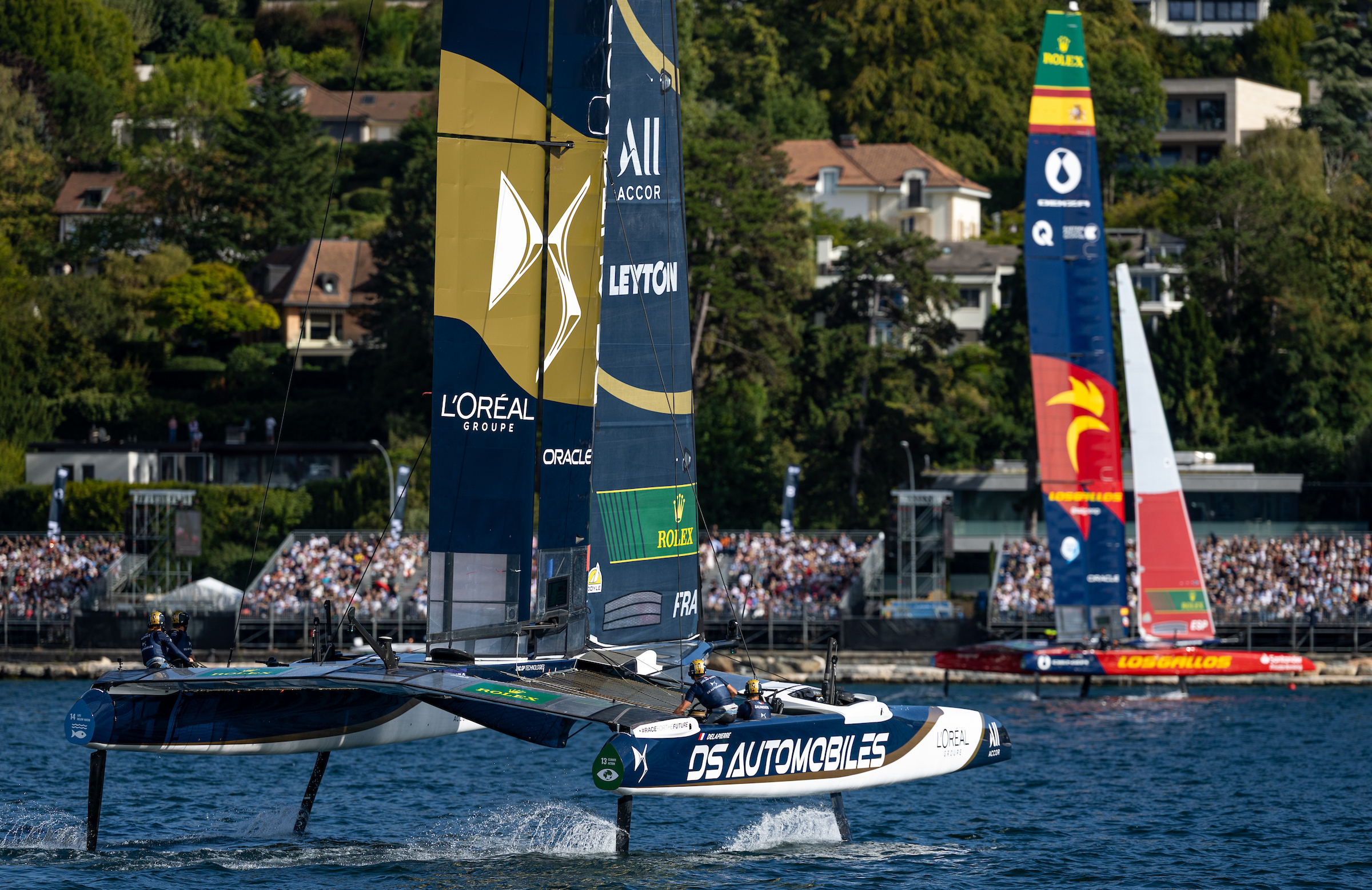 Rolex Switzerland Sail Grand Prix | Geneva: Ds Automobiles Sailgp Team France Ends European Tour On A Positive Note