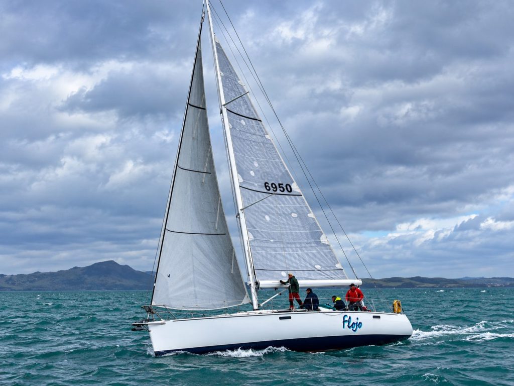 Flojo lead the Long Haul division on PHS in Richmond YC's Spring Regatta. // Photo courtesy Richmond Yacht Club