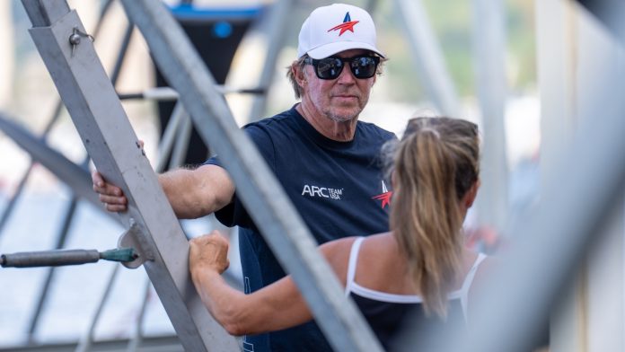 21 September 2026. Louis Vuitton 38th America's Cup - Preliminary Regatta Naples. Ken Read, USA, CEO AMERICAN RACING CHALLENGER TEAM USA