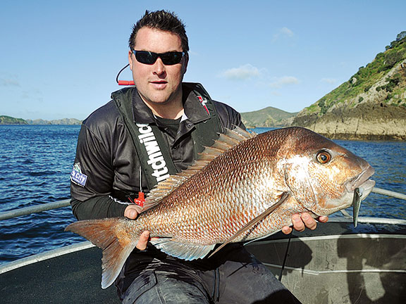 A solid shallow-water snapper – the first run can be explosive when a hooked fish has only a few metres of water beneath it. // Photo credit: Terry Williams King