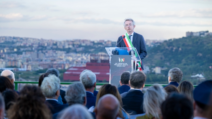 Stunning Opening Ceremony For The Louis Vuitton 38th America’s Cup Preliminary Regatta Naples
