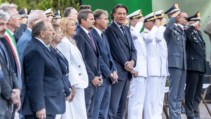 Stunning Opening Ceremony For The Louis Vuitton 38th America’s Cup Preliminary Regatta Naples