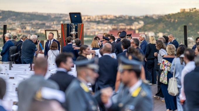 Stunning Opening Ceremony For The Louis Vuitton 38th America’s Cup Preliminary Regatta Naples
