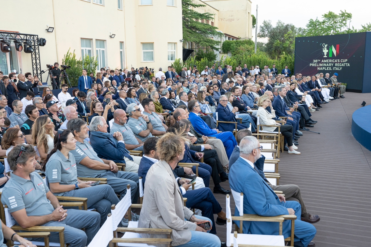 Stunning Opening Ceremony For The Louis Vuitton 38th America’s Cup Preliminary Regatta Naples