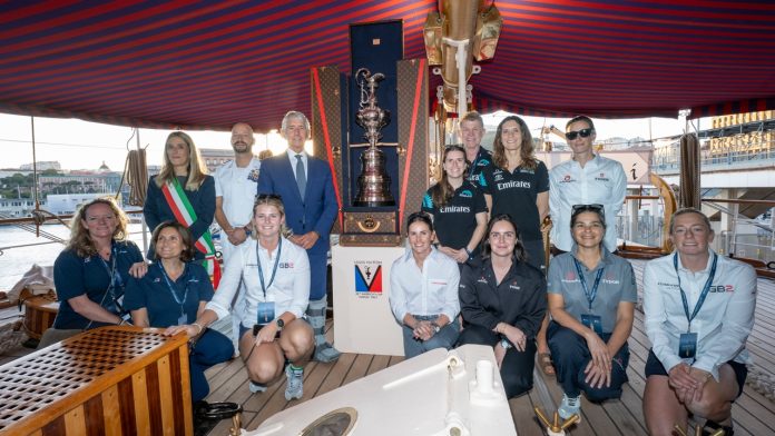 23 September 2026. Louis Vuitton 38th America's Cup - Preliminary Regatta Naples Teams visit to Amerigo Vespucci Andrew Baker / America's Cup