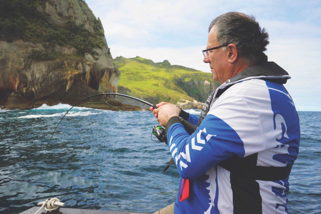 It pays to target interesting structures when fishing the rocky shallows.