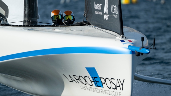 Luna Rossa 1 Sensationally Set The Early Pace In The Official Practice Racing