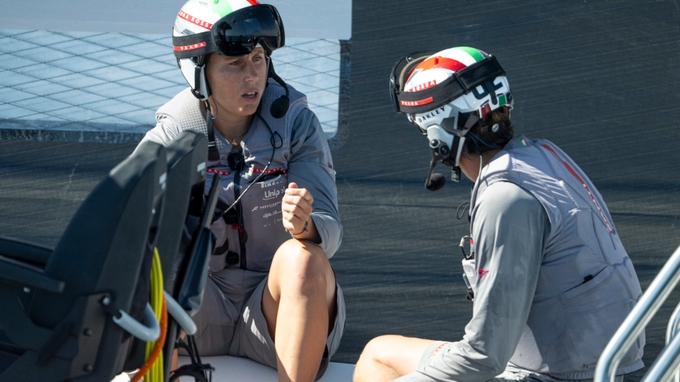 Luna Rossa 1 Sensationally Set The Early Pace In The Official Practice Racing