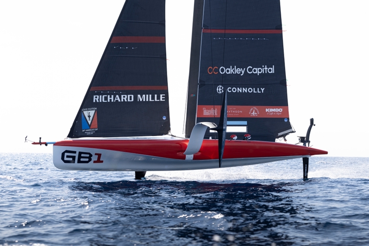 Luna Rossa 1 Sensationally Set The Early Pace In The Official Practice Racing