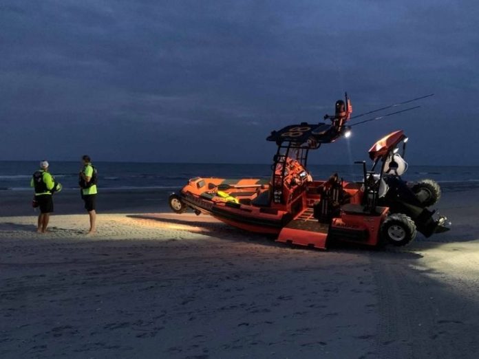 Anura 7.1M Search and Rescue Amphibious, Ocean Craft Marine for the North Myrtle Beach Rescue Squad, South Carolina. // Photo courtesy Anura