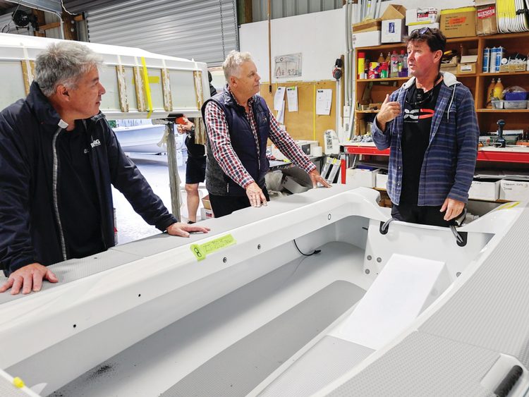 Russell shows us a tender almost ready for dispatch to ZeroJet; All of the details are carefully considered and well executed with many parts manufactured in-house.