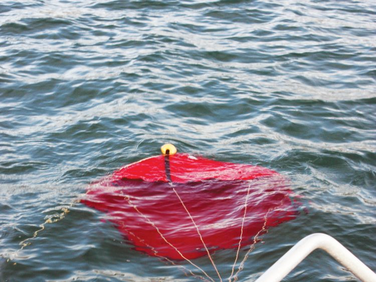 A sturdy drogue slows the drift speed, enabling lure-fishing to be more effective in breezy conditions