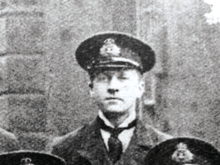 Lieutenant Trentham Charles Webster RNVR.