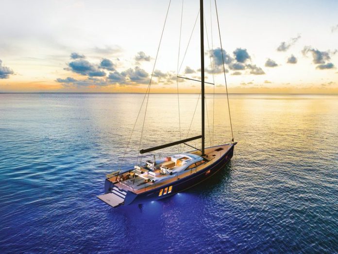 THE NEW OYSTER 515 Oyster 515 Aerial View.